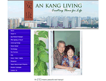 Tablet Screenshot of ankangliving.com